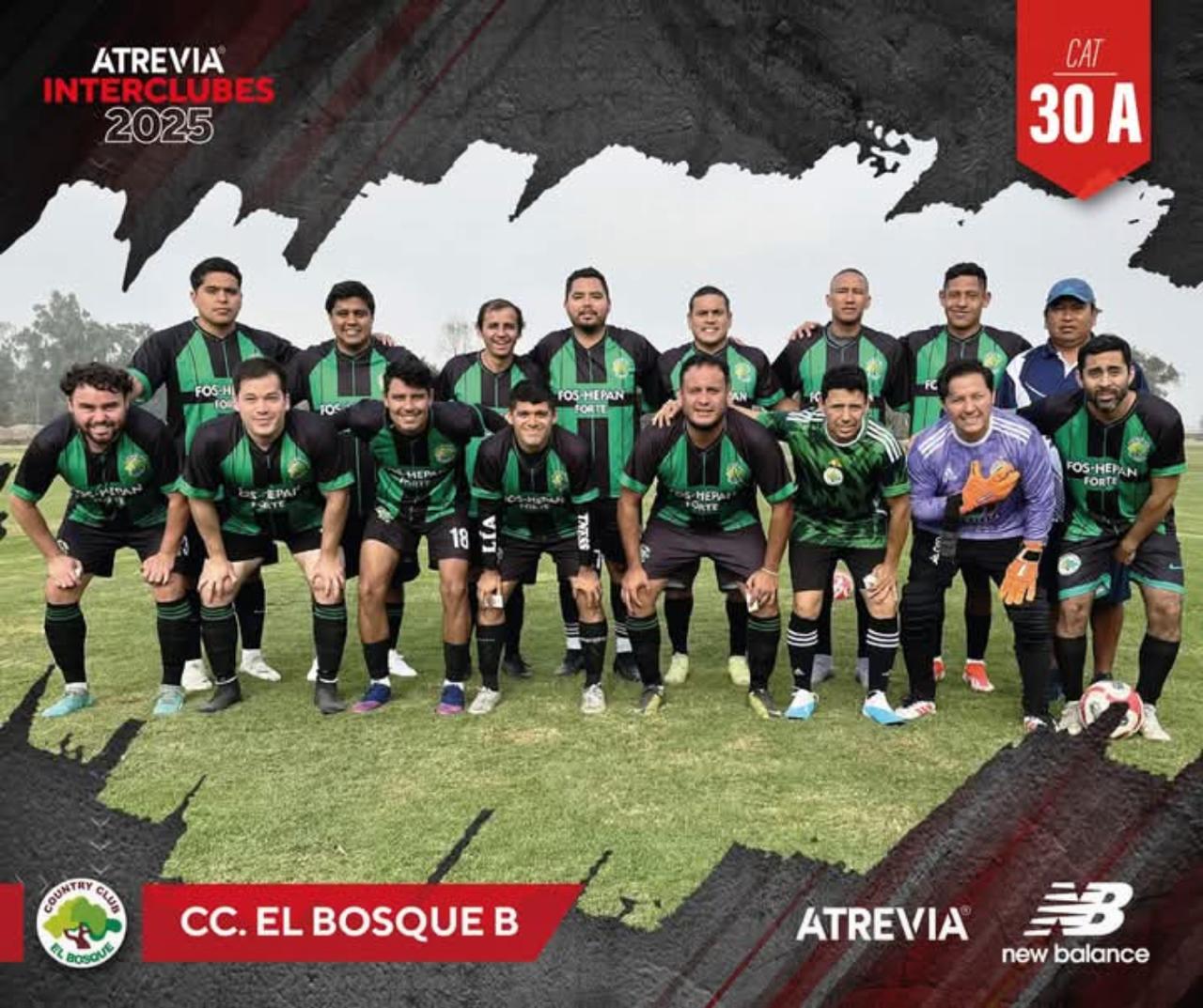 Equipo adulto en torneo Interclubes