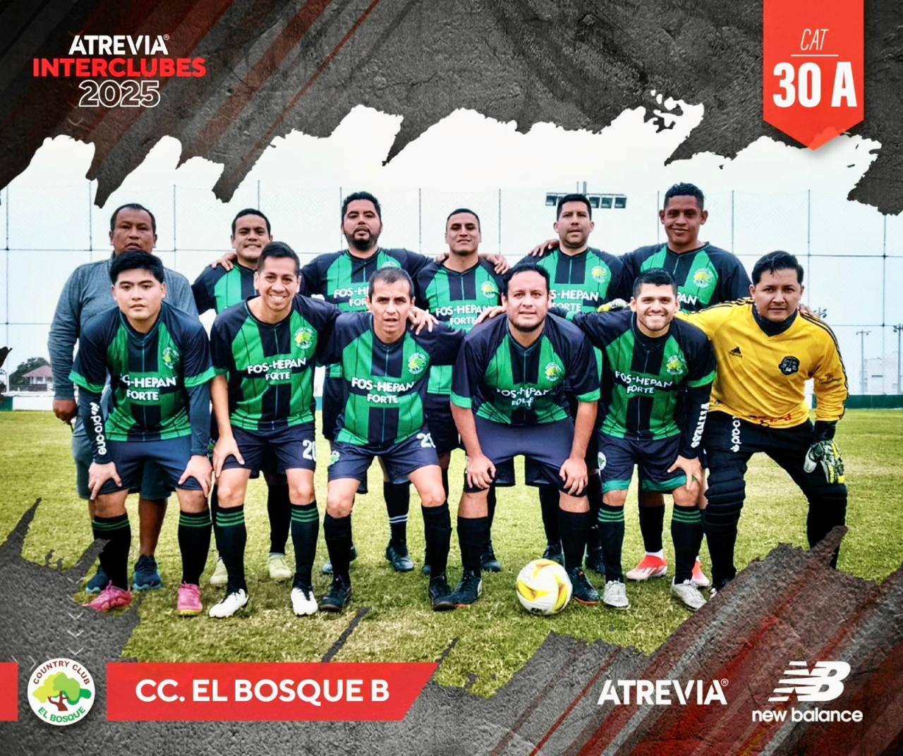 Equipo adulto en torneo Interclubes